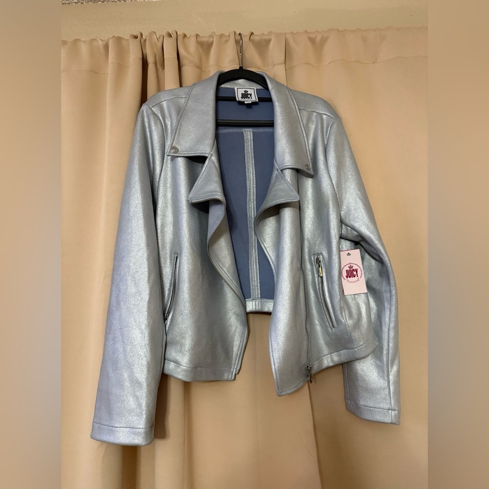 NWT, Juicy Couture jacket in Diamond Ice, XXL